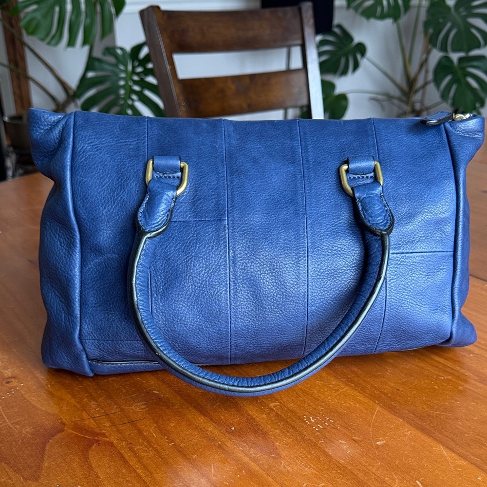 J. Crew Margate Pebble Leather Satchel 77642 - Picture 2 of 8